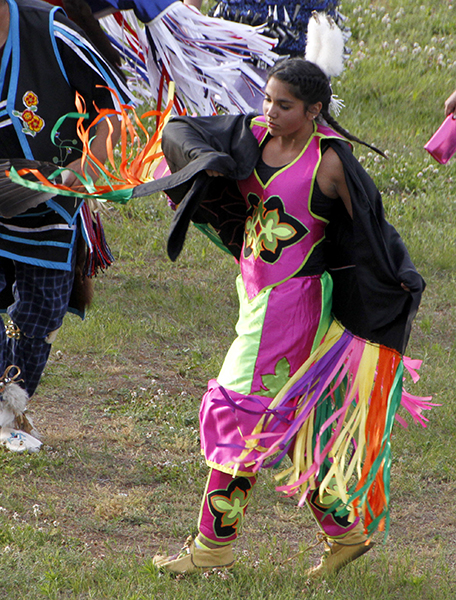 Dancer at July 4th Pow Wow